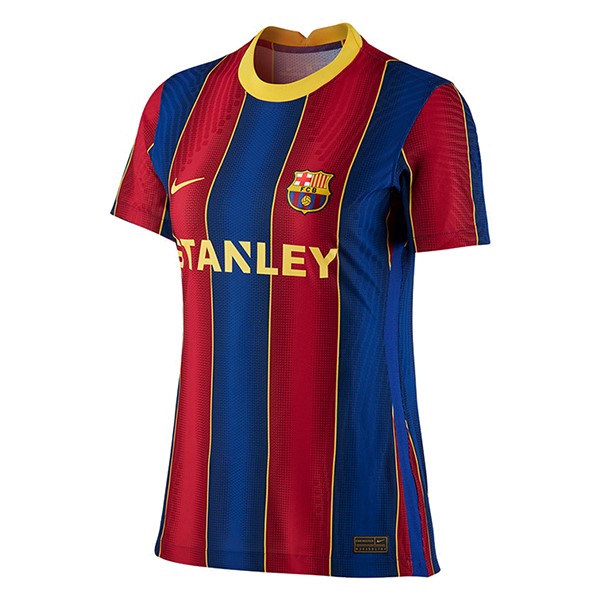 Camiseta Barcelona Primera Equipación Mujer 2020-2021 Azul Rojo